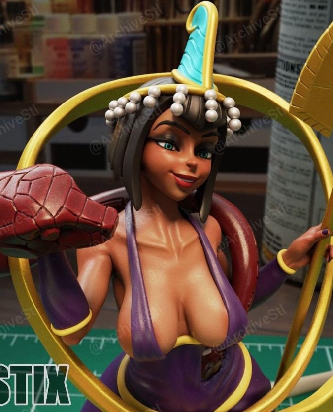 伊丽莎（骷髅女孩） Skullgirls – Eliza 3D打印图纸